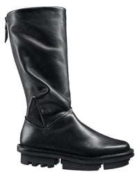 Hushed F Waw Brown Leather Boot
