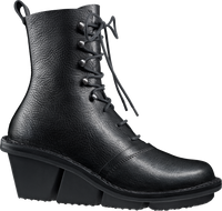 Lady F Waw Black Leather Boot