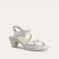 Limit Silver Heel Sandal Leather
