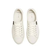 Nat III White Leather Sneakers