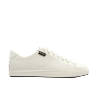 Nat III White Leather Sneakers