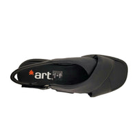 Art Malaga 1855 Nappa Black Sandals