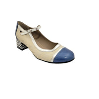 Dorking Frida Perla / Jeans Leather Heels