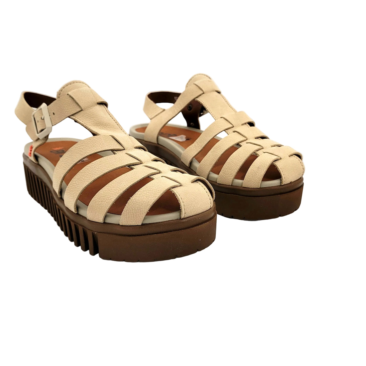 Art Brighton 1575 Nobuck Cream Sandals