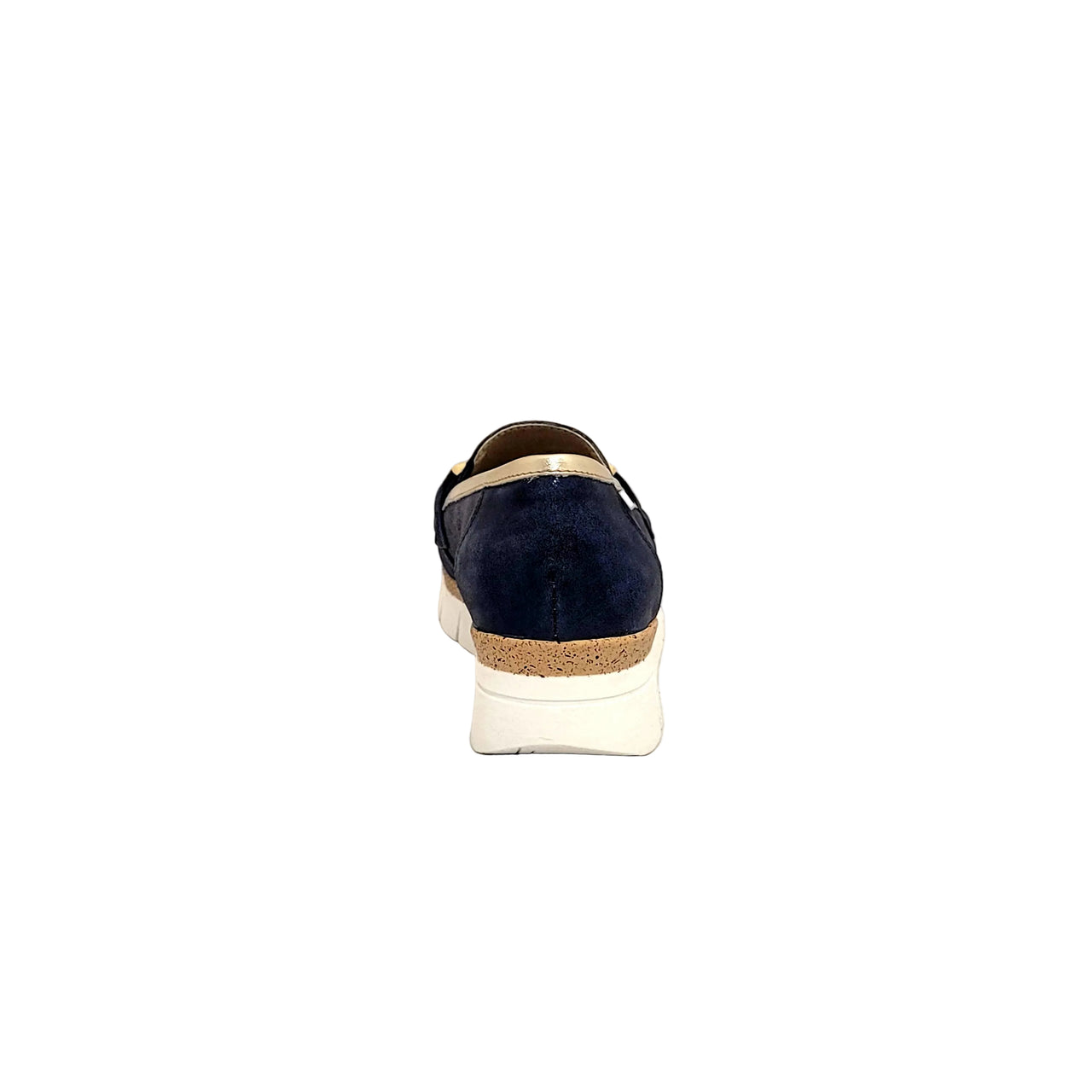 Dorking India Jeans Blue Leather Loafer