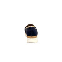 Dorking India Jeans Blue Leather Loafer