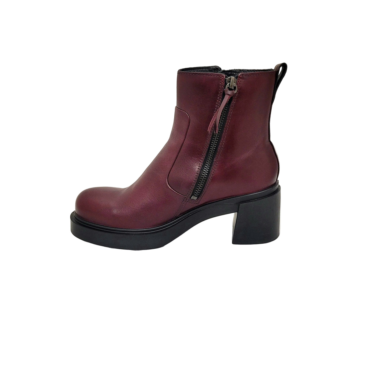 ECCO Sculpted LX55 Boot Dark Ruby Leather