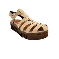 Art Brighton 1575 Nobuck Cream Sandals