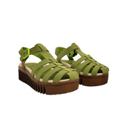 Art Brighton 1575 Nobuck Green Sandals