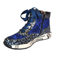 Laura Vita Burton Sneaker Blue