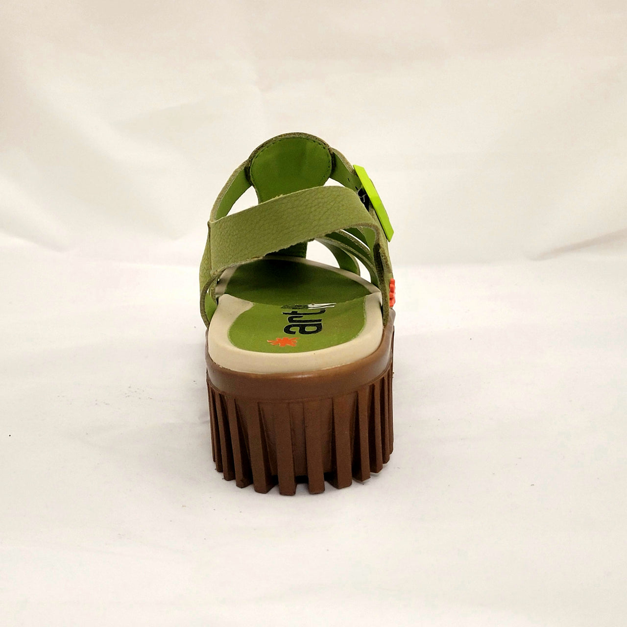 Art Brighton 1575 Nobuck Green Sandals