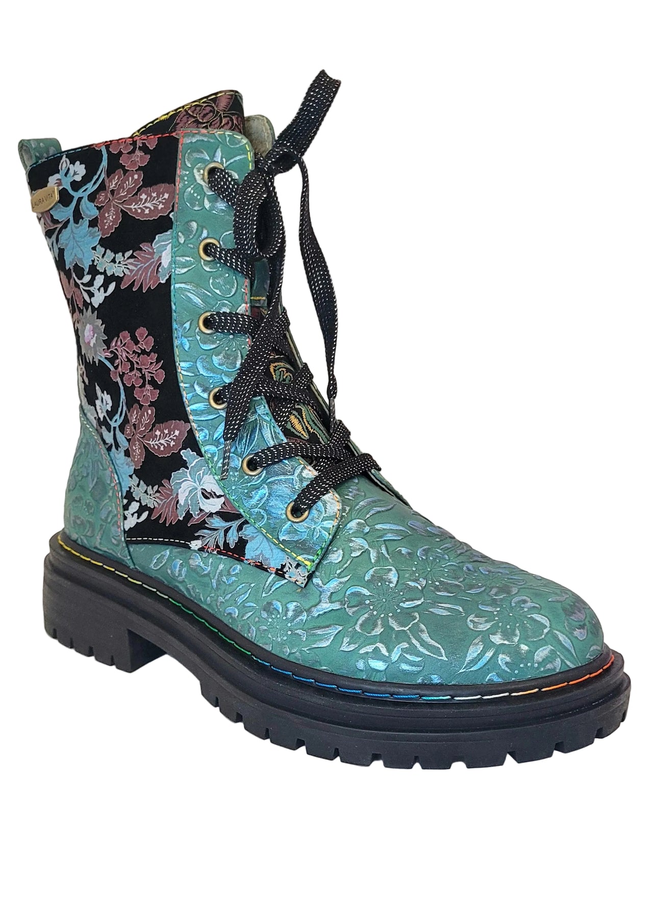 Laura Vita Kandy Boots Turquoise