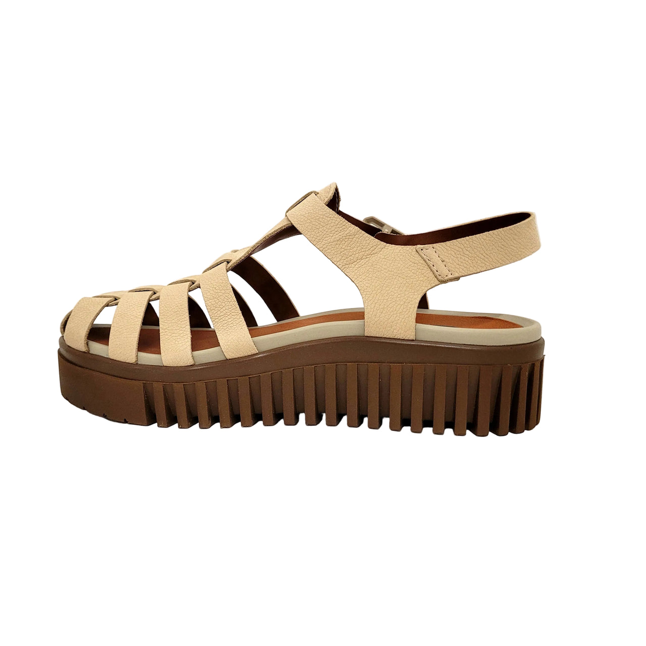 Art Brighton 1575 Nobuck Cream Sandals
