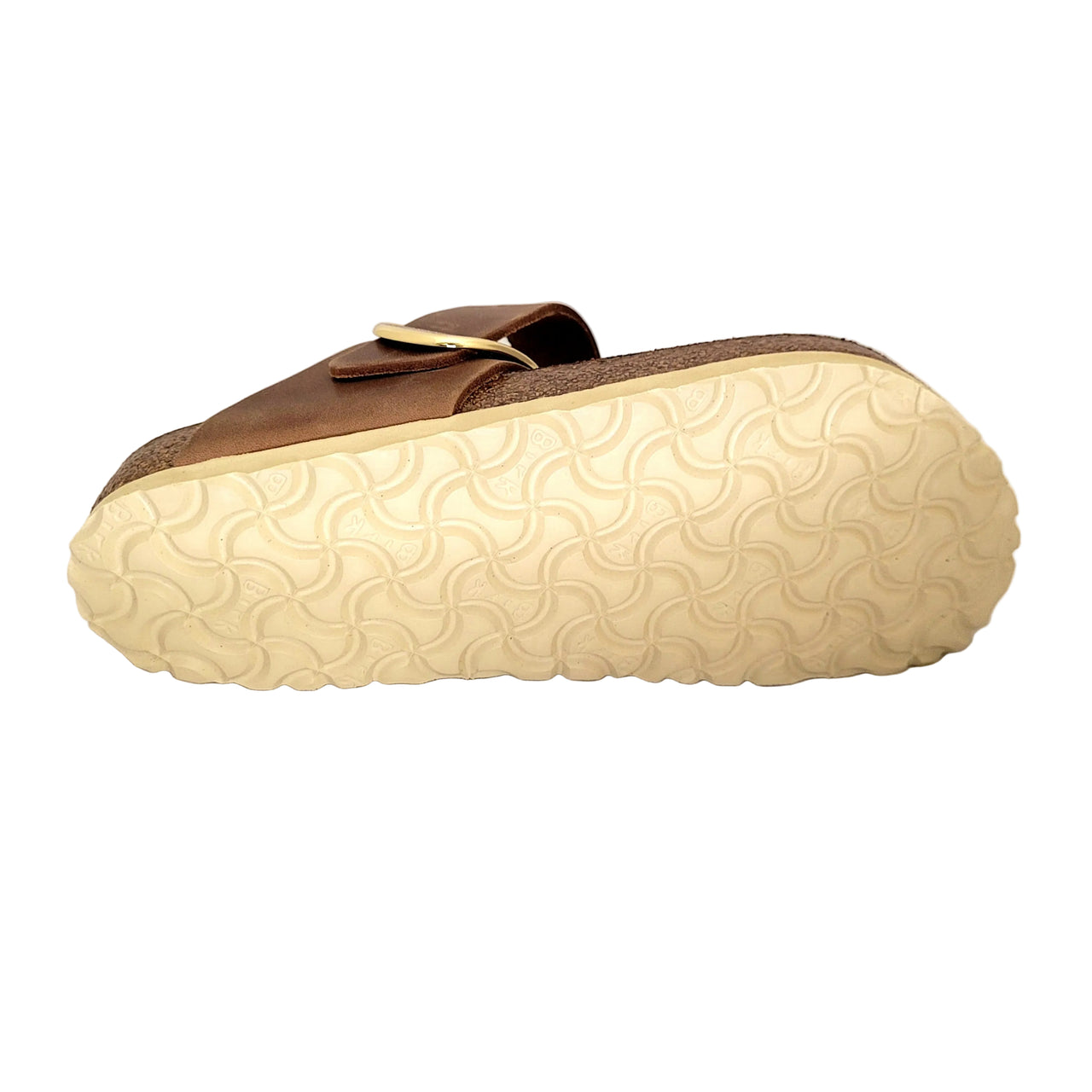 Gizeh Big Buckle Cognac Oiled Leather Regular