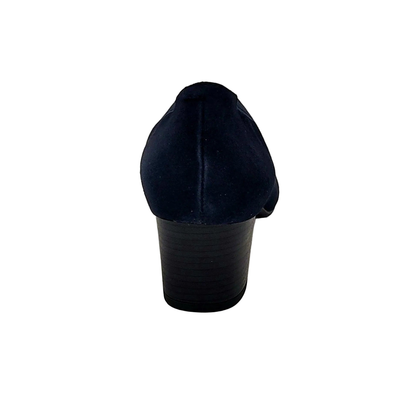 Dorking Geminis Marino Blue Suede Heels