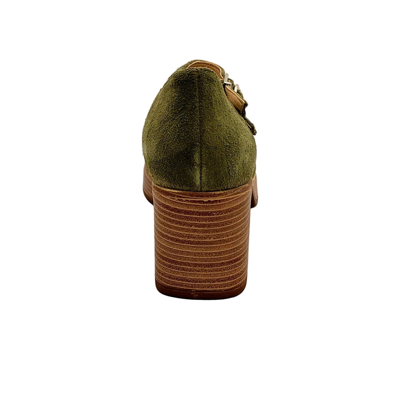 Dorking Cristel Green Suede Heels