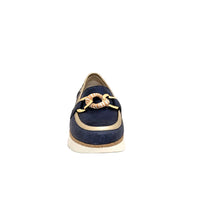 Dorking India Jeans Blue Leather Loafer