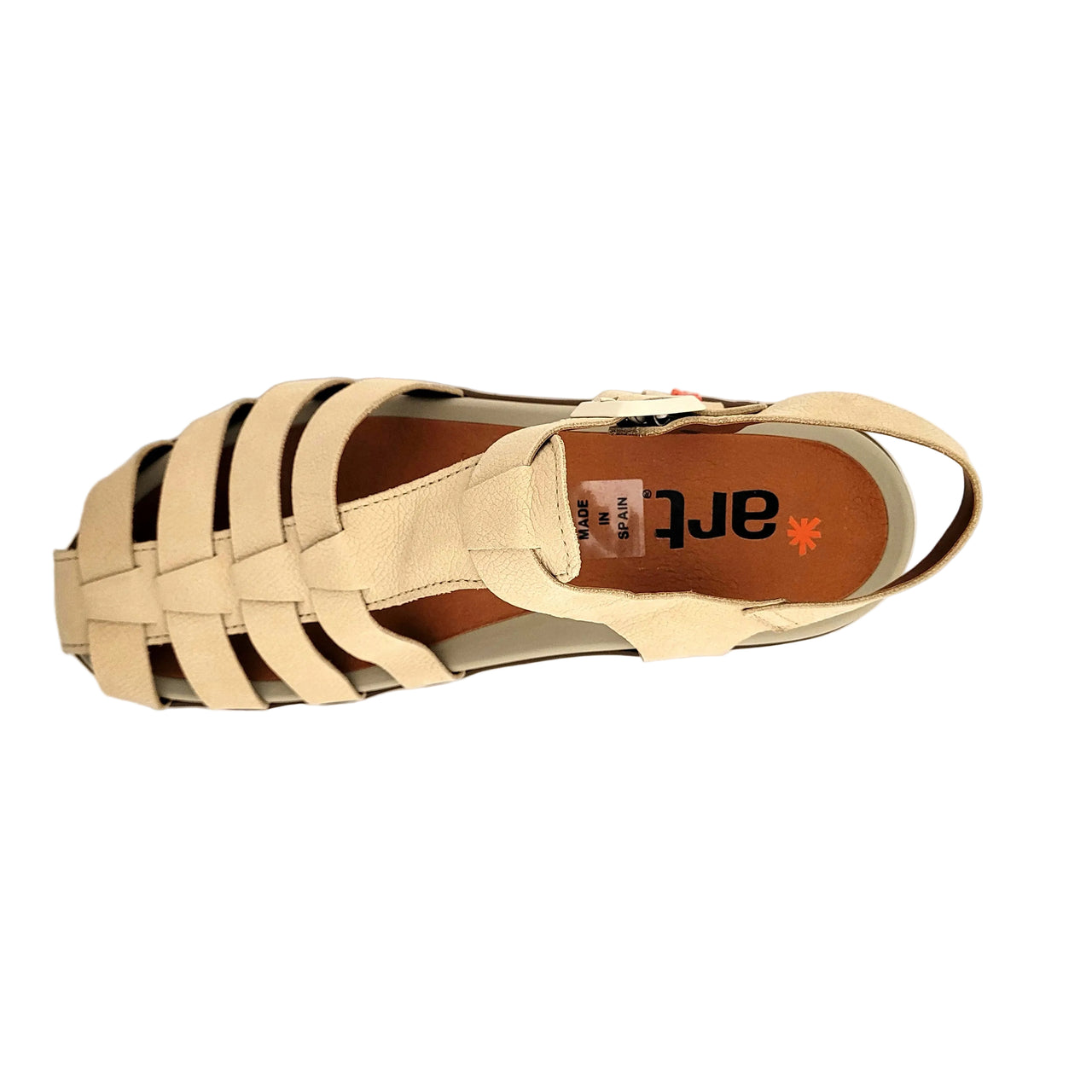 Art Brighton 1575 Nobuck Cream Sandals