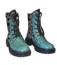 Laura Vita Kandy Boots Turquoise