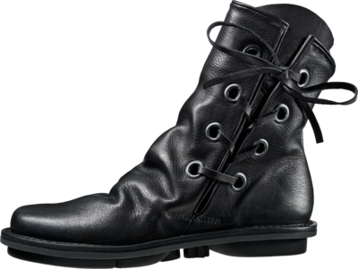 Tramp F Waw Black Leather Boot
