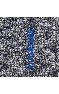 Cotton Slub Blue White