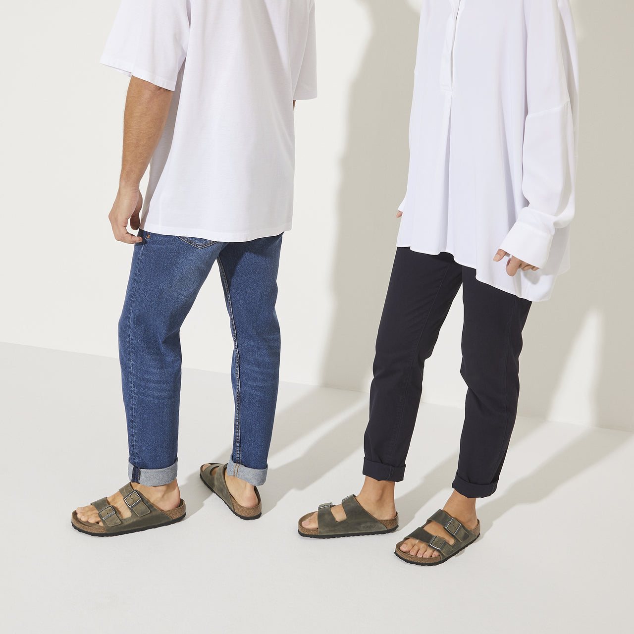 Arizona SFB Oiled Leather Faded Khaki Sandal Regular