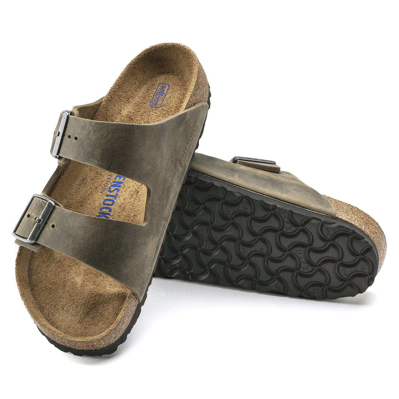 Arizona Faded Khaki SFB Sandal Oiled Leather Narrow