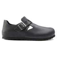 London Black Oiled Leather Regular