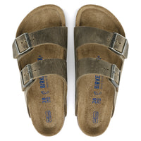 Arizona Faded Khaki SFB Sandal Oiled Leather Narrow