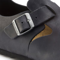London Black Oiled Leather Regular