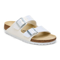 Arizona Sandal Shiny Embossed White Embossed Regular
