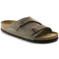Zurich Taupe Suede Leather Regular