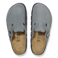 Boston Chunky Basalt Grey Suede Narrow