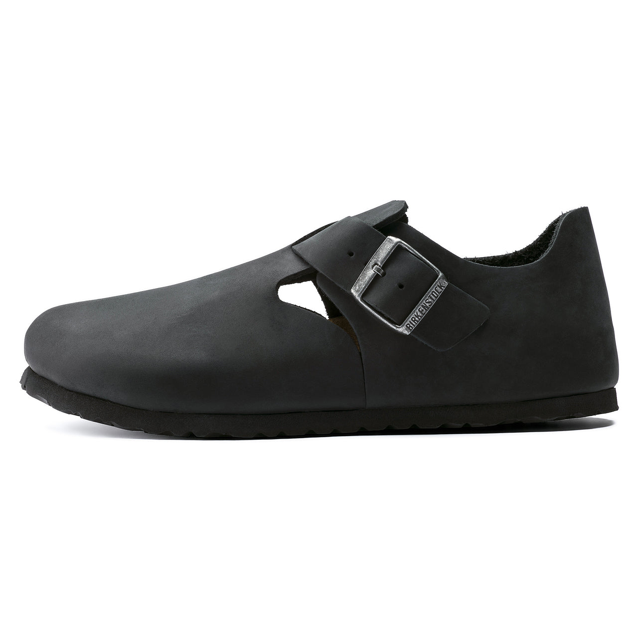London Black Oiled Leather Regular