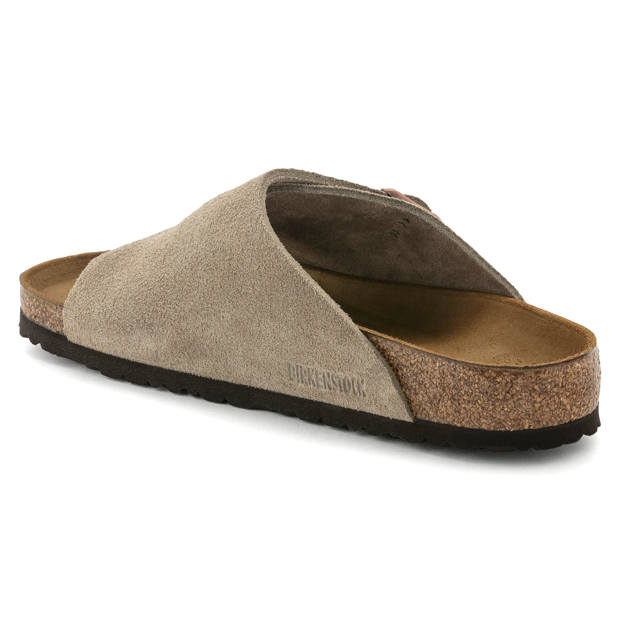 Zurich Taupe Suede Leather Regular