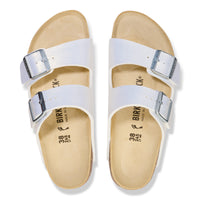 Arizona Sandal Shiny Embossed White Embossed Regular