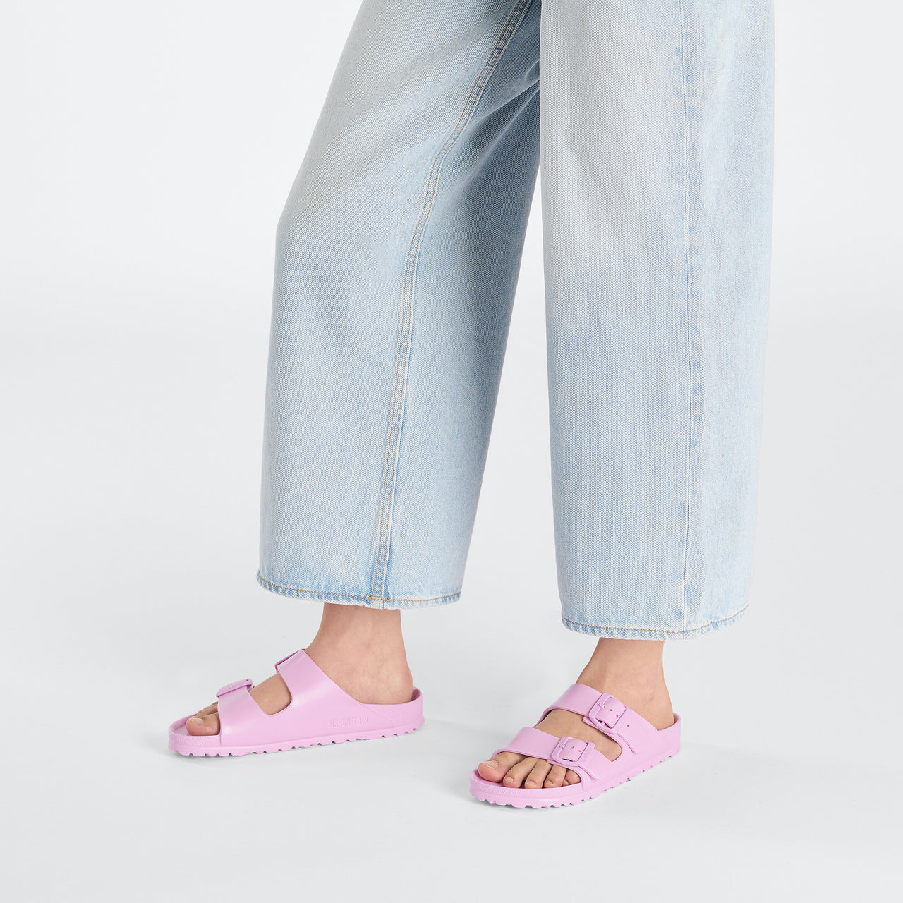 Arizona Fondant Pink Sandal Synthetic-EVA Narrow