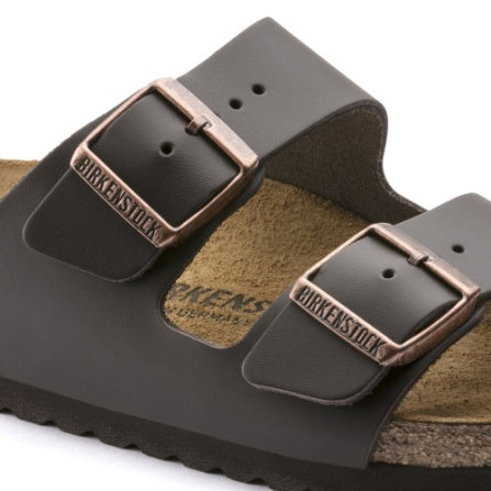 Birkenstock Arizona Sandal Dark Brown Smooth Leather Regular Fit