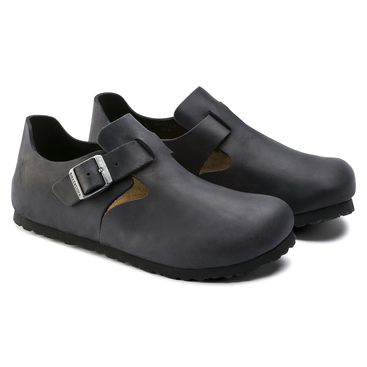 London Black Oiled Leather Regular