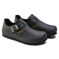 London Black Oiled Leather Regular