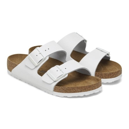 Birkenstock Arizona Sandal White Smooth Leather Regular Fit