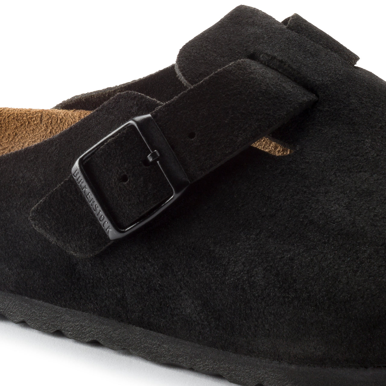 Boston SFB Black Suede Regular