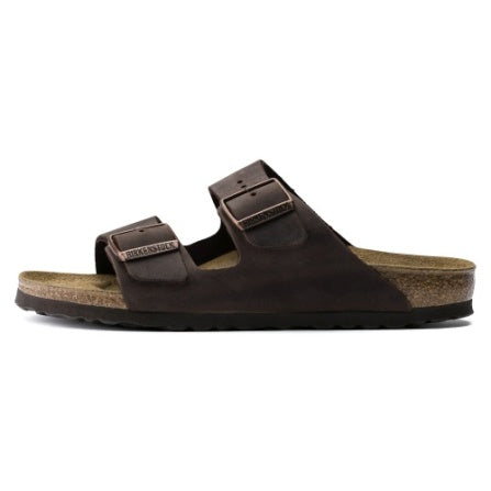 Birkenstock Arizona Sandal Habana Oiled Leather Narrow Fit