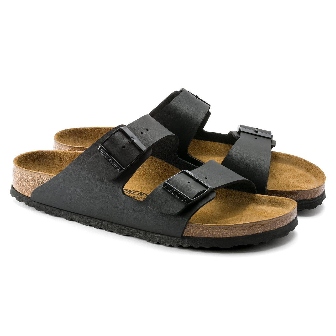 Arizona Sandal Black Birko-flor Narrow