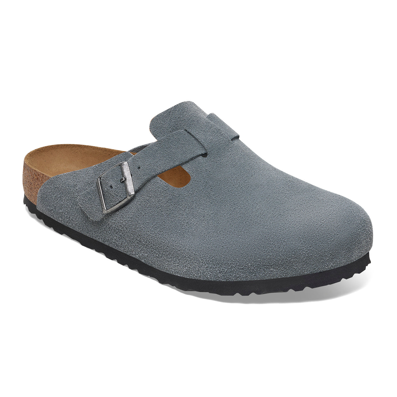 Boston SFB Basalt Grey Suede Narrow