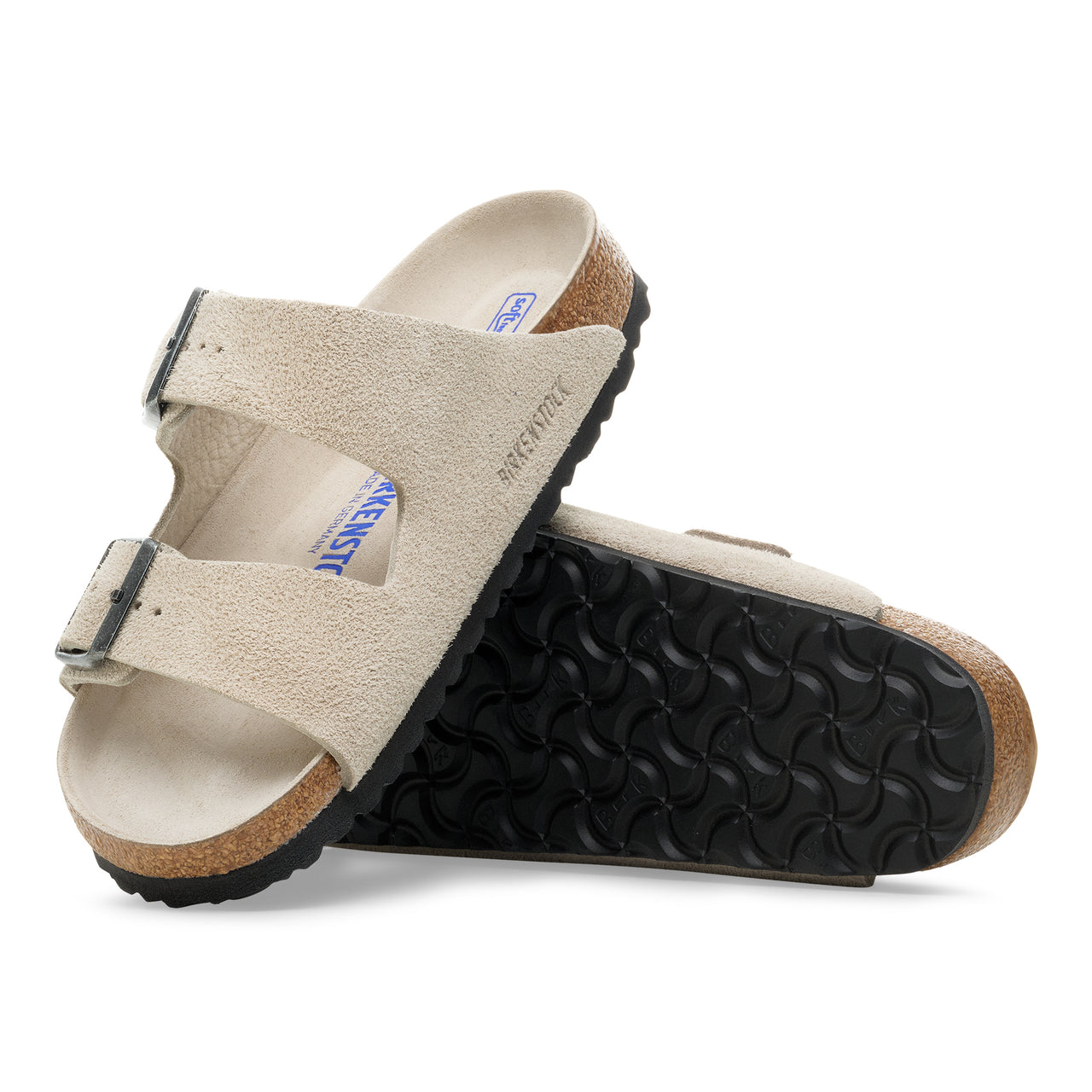 Arizona SFB Oyster Tonal Footbed Suede Leather Regular