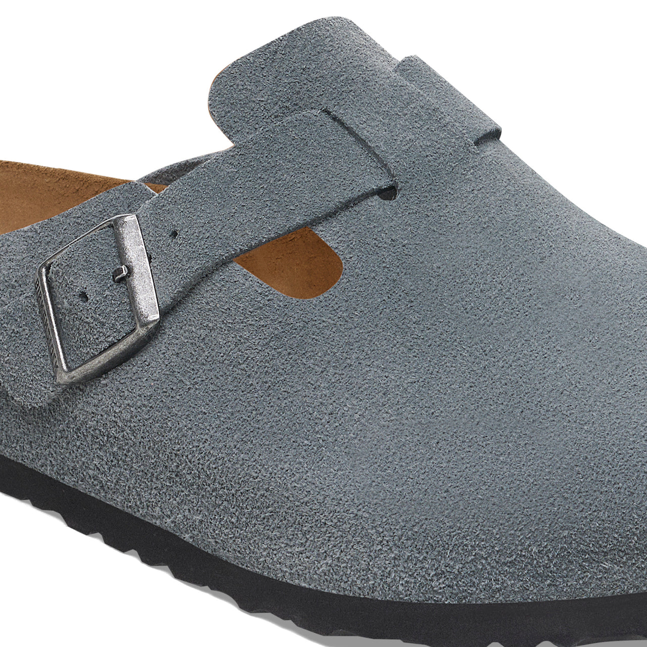 Boston SFB Basalt Grey Suede Narrow