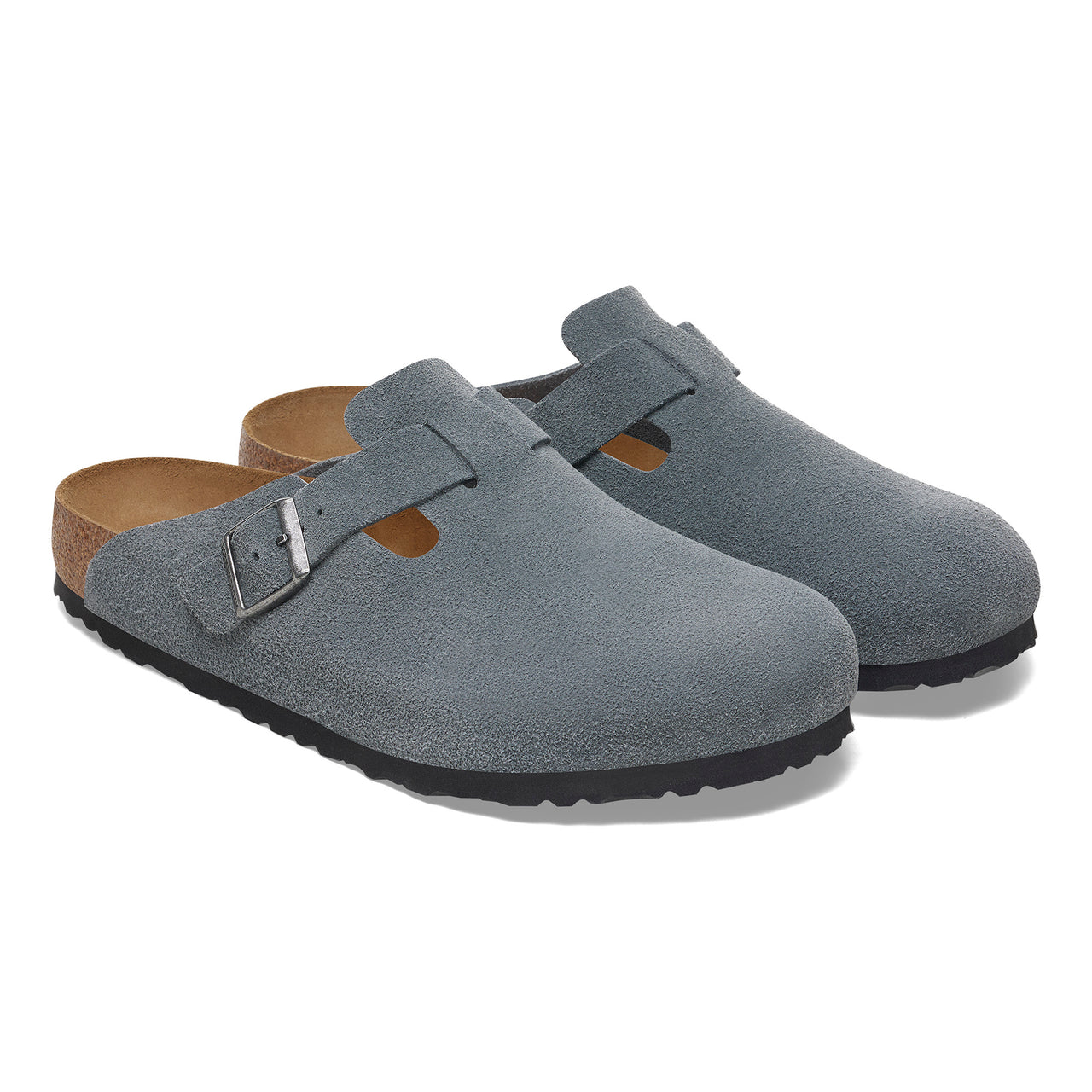 Boston SFB Basalt Grey Suede Narrow