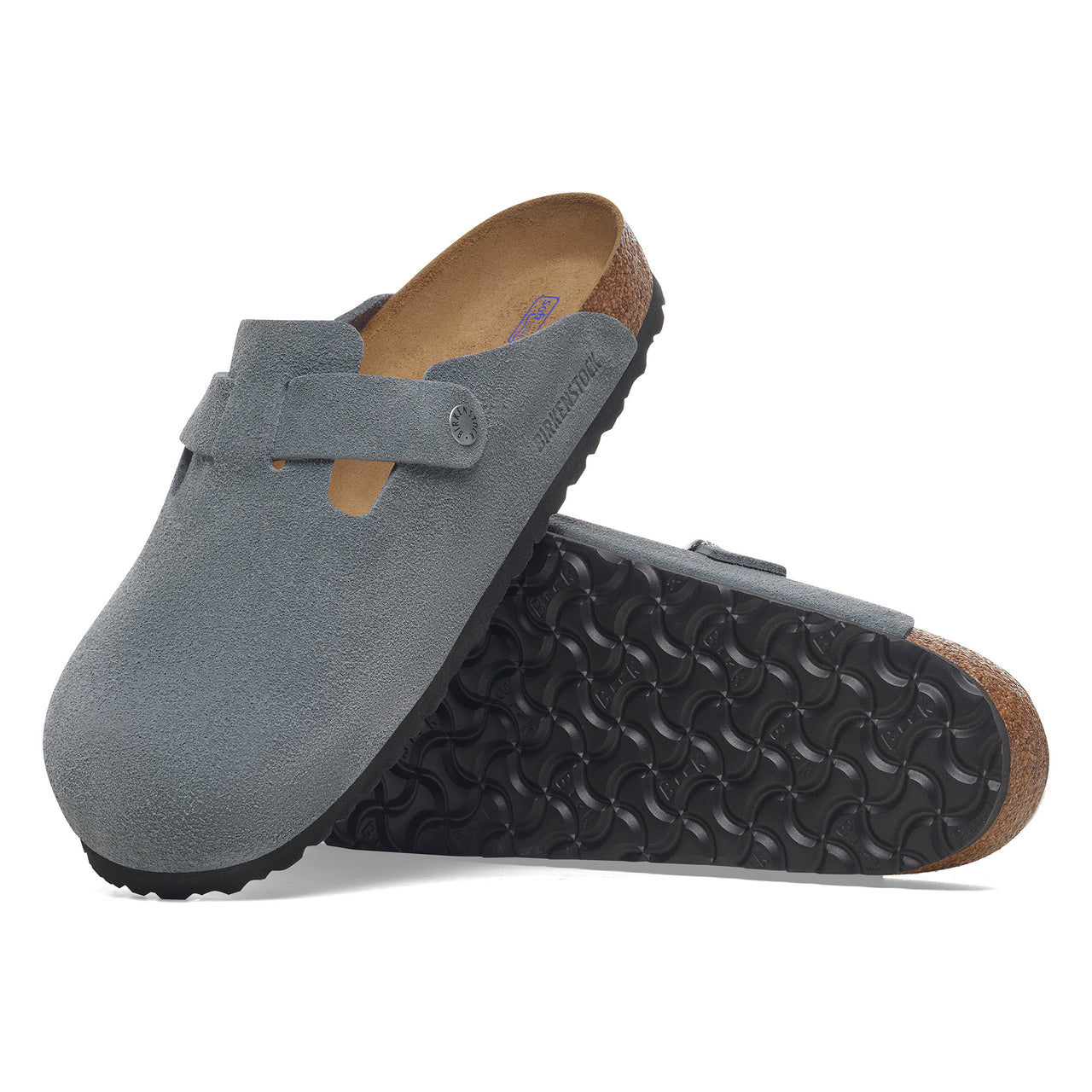 Boston SFB Basalt Grey Suede Narrow