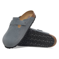 Boston SFB Basalt Grey Suede Narrow